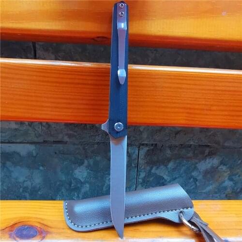 Flipper M390 Folding Knife Blade Mini Folding Pocket Knife Rescue Outdoor Knife Tactical Camping Survival Hunting Pocket Knives