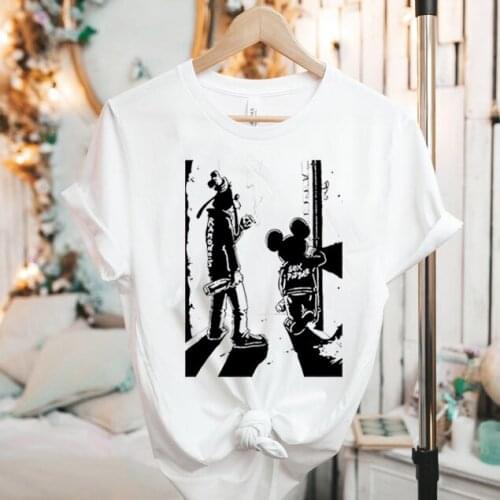 Depraved Drunkard Dog and Mouse Funny T Shirt Unisex Summer Casual Homme Cool Hipster Punk Anime Streetwear Tshirt Harajuku Tee