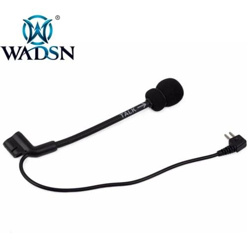 WADSN Tactical Mic Parts Microphone For comtac ii Talkback COMTAC Series Headset Update Mic Kit WZ014 Headsets Accessories