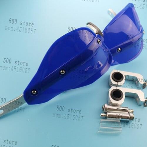 Blue Motocross 22mm 28mm Hand Brush Shield Protector Dirt Racing Bike Hand Guards Handguard Universal for Scooter ATV