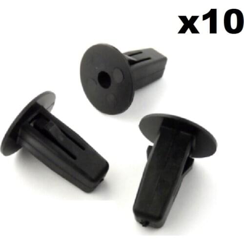 10x For Toyota & Lexus Screw Mounting Grommet- Bumpers, Aprons, Side skirts