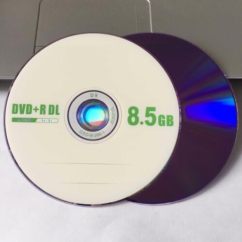 50 discs Grade A X8 8.5 GB Blank Fruit Printed DVD+R DL Disc