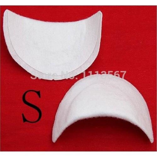 50set S Size Pure Cotton White Sewing in Shoulder Soft Padding FoamFor Blazer/Dress JD9