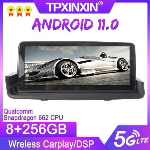 8+256G Wireless Carplay Android 11 For BMW 3 Series E90/91 2009-2012 Audio Radio Receiver Recorder GPS Video Head Unit 10.25inch