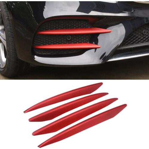 ABS Plastic Carbon Fiber Color Front Fog Lamp Cover Trim For Mercedes Benz E Class W213 2016 2017 E43 AMG Auto Part Newest