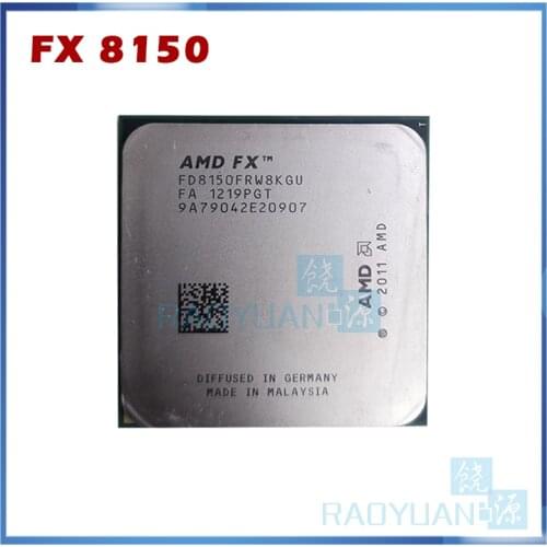 AMD FX-Series FX-8150 FX 8150 FX8150 FD8150FRW8KGU 3.6Ghz Eight-Core CPU Processor Socket AM3
