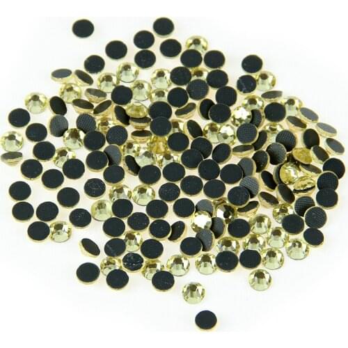 Hot Fix Rhinestone SS30 Jonquil 40Gross 2016 New Design Iron On Crystals Hotfix Rhinestones Good Water And Heat Test