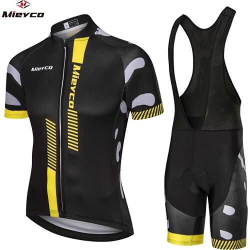 Mieyco 100% Polyester Pro Cycling Jersey Set MTB Bicycle Clothes Sportswear Bike Clothing Maillot Ropa Ciclismo Cycling Set