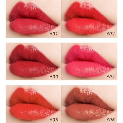 2021 new lipstick beauty design carved moisturizing lipstick starlight diamond color velvet texture print cosmetic