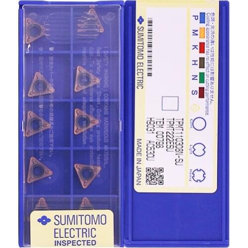 Original Carbide Insert CNC TPMT110308N AC530U/AC820P For Blade Processing