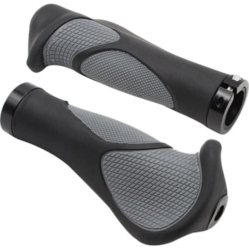Bicycle Grips Handlebar Ergonomic TPR Rubber Casing Sheath Tone Non-slip MTB Cycling Hand Rest Shock Absorption Bar X87A