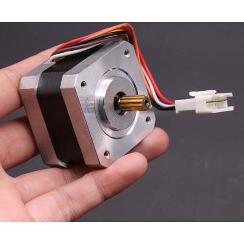 Nema 17 Stepper Motor 42 Motor Ball Bearing 2-phase 6-wire 0.2Nm 31.4mm Nema17 Stepping Motor 1.8° w/ Timing Pulley,3D Printer