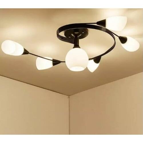 Modern LED Chandelier Ceiling Lamp Indoor Illuminate Lighting American Style LED Living Room Bedroom Childern Ceiling Lights