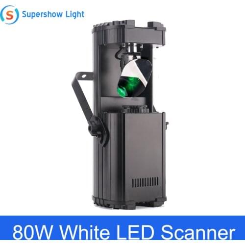 Gobo Rotating 80 Watt LED Scanner Professional Effect Lighting for DJ Disco Party