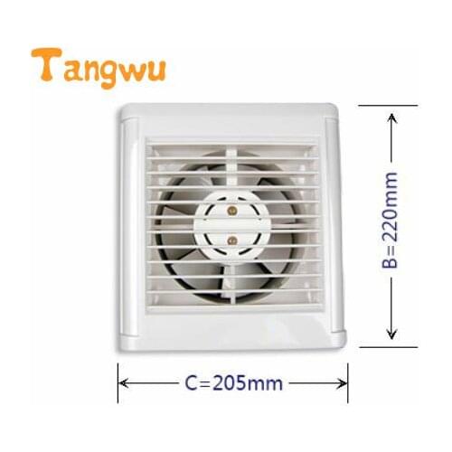Fan Parts The bathroom exhaust fan window wall automatic shutter 6 inch ball Exhaust Fan NEW