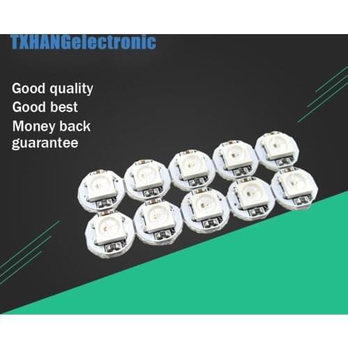 10PCS LED 5V SMD 5050 WS2812B WS2811 IC 10x3mm RGB LED Module PCB Chip diy electronics
