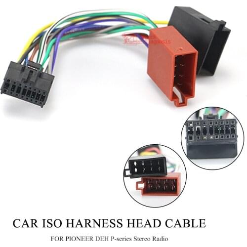15-106 Car ISO Harness Head Cable for PIONEER DEH P-series Stereo Radio Wire Adapter Plug Wiring Connector Cable