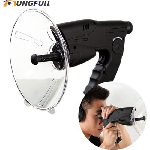 8X 21 Remote Sound Collector of Birdwatcher Outdoor Mini Zoom Telescope Focusing Telescope Sound Collector Telescope Monocular