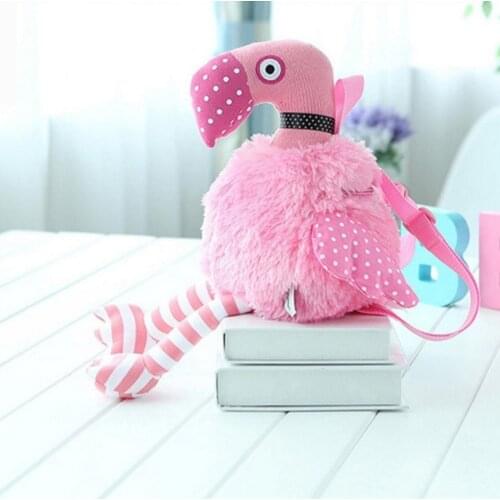 Free shipping Mini Pink Flamingo Backpack.Girls Cartoon Animals Travel Blosas Backpacks straps bag SUPER QUALITY