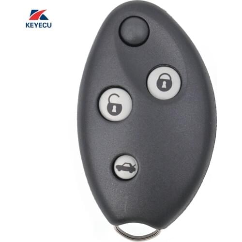 KEYECU Replacement Flip Remote Car Key Shell Case Fob 3 Button for Citroen Sega Xsara Picasso C8 Berlingo