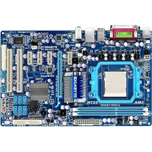 For Gigabyte GA-770T-D3L Used Motherboard 770T-D3L 770 AM3 DDR3 (GA-MA770T-US3-UD3P-UD3 M4A77T SI M4A87T PIUS M4A78LT-M PLUS)