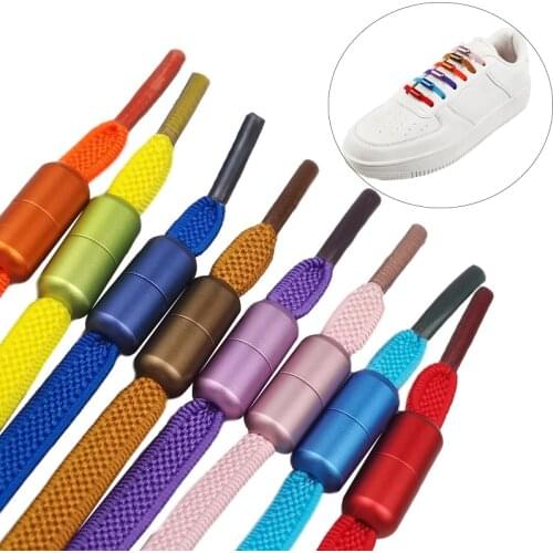 1Pair New Elastic Shoe Laces Casual Women Men No Tie Shoelaces For Kids And Adult Sneakers Shoelace Quick Lazy Laces Accessories