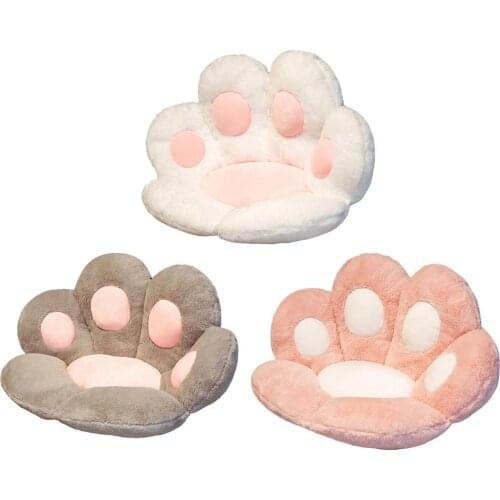 Ins Cat Claw Seat Cushion Claw Half-enclosed Cushion Lazy Sofa Warm Skin-friendly Floor Mat Swing Office Seat Cushion