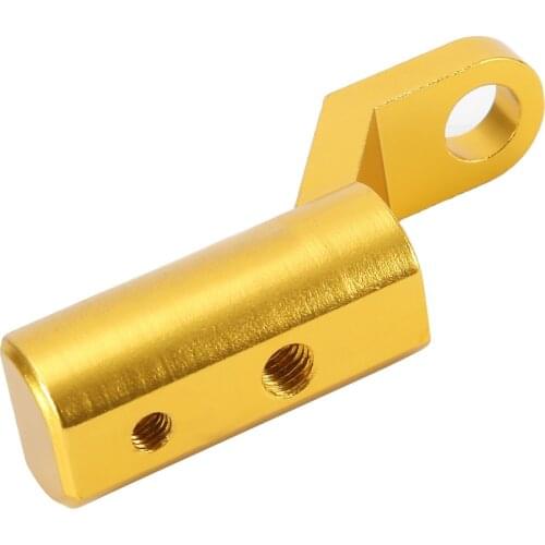 Quality Aluminium Alloy Rearview Mirror Base Extension Mount Bracket Hooks Support Holders For Motorcycles Electric Car ATVs