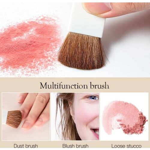 5/2/1pcs Flat Blush Brush Nail Brush Cleaning Remove Dust Powder Nail Pedicure Manicure Soft Clean Brush Tools For Nail Care