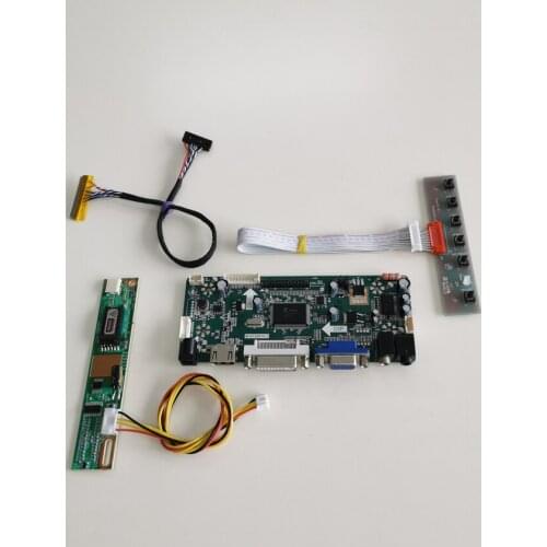 For B141EW01 V3 V4 M.NT68676 display controller drive card DVI VGA LVDS 30Pin CCFL LCD monitor panel 1280*800 14.1" DIY kit