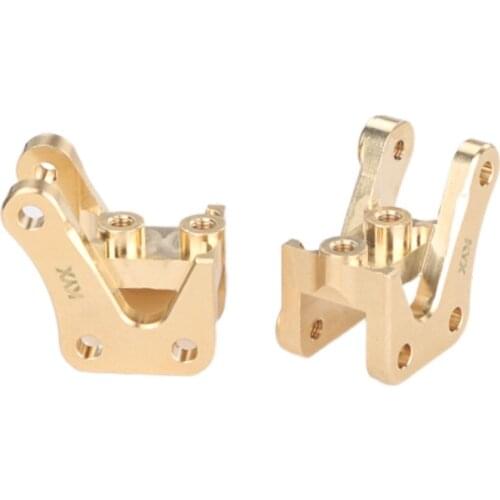 KYX Racing Heavy Duty Brass Front Axle Link Mount Shock Mount Upgrades Parts Accessories for RC Crawler Car Axial RBX10 RYFT