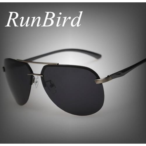 Aluminum Alloy Mens Polarized Mirror Sun Glasses Male Driving Fishing Sunglasses Eyewears Oculos de sol masculino R176