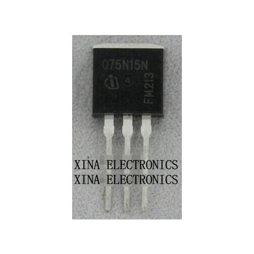 IPI075N15N3G IPI075N15N 075N15N TO-262 ROHS ORIGINAL 10PCS/lot Free Shipping Electronics composition kit