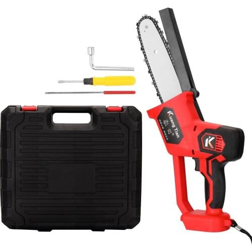 Portable Electric Pruning Saw Small Wood Spliting Chainsaw One-handed Woodworking Tool for Garden Orchard