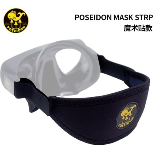 Sweden Poseidon Mask Strap Diving Headband Mask Hair Care with Mask Cover