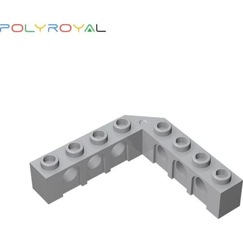 Building Blocks Technicalalal DIY 5x5 L-shaped right angle with 6 holes brick 10 PCS al Parts Moc Toy Gift 32555