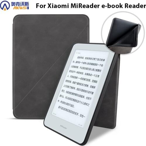 For Xiaomi Mireader Ebook Soft TPU Origami Folding Ultra Slim Cover for Xiaomi Reader Touch Screen
