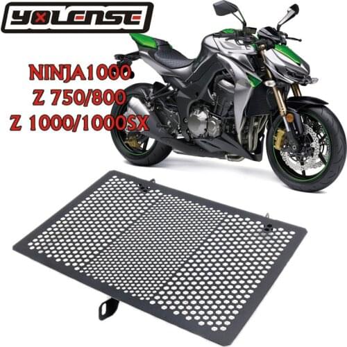 Motorcycle Radiator Grille Cover Guard Stainless Steel Protection For KAWASAKI Z800 Z750 Z1000 Z1000SX NINJA1000 Z 750 800 1000