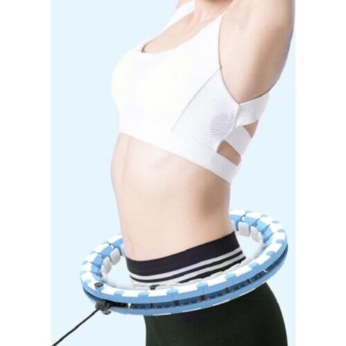 Womens Fitness Equipment Bodybuilding Home Lazy Weight Loss Exercise Hoop Waist Muscle Trainer Adjustable Slimming Ring Shaping