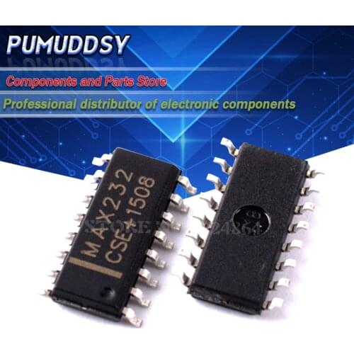 10PCS MAX232CSE MAX232 16 Narrow SO 16PIN Drive/receiver