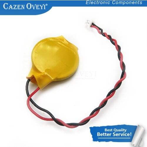 2pcs/lot Notebook BIOS CMOS battery laptop battery CR2032 2P 3P motherboard battery with wire 3V In Stock