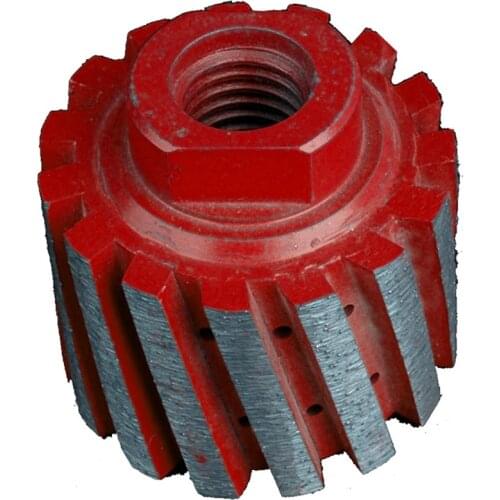 3PCS 2" 5/8"-11 Bore Diamond Drum Milling Wheels