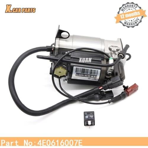 4E0616007E Air Suspension Compressor Pneumatic Suspension Compressor Pump For Audi A8 4E D3 4E0616007C