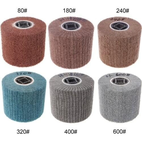 Deburring Abrasive Nylon Drawing Round Brush Polishing Grinding Buffing Wheel