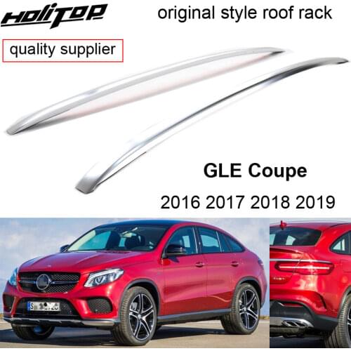 New arrival for GLE Coupe roof rack roof rail luggage bar, thicken aluminum alloy,OE style,upgrade your car,necessary decoration
