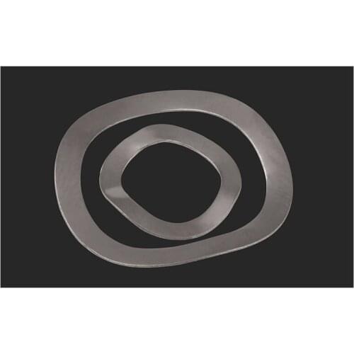 GB955 304 stainless steel wave washer three wave crest M3 M4 M5 M6 M8 M10 M12 M16 M19 M23 M25 wave gasket spring Elastic washer