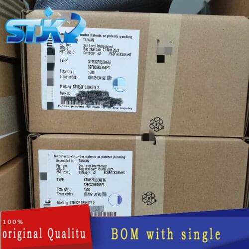 IC STM32F030K6T6 LQFP32 DC2021+ Interface - serializer, solution series New original Not only sales and recycling chip 1PCS