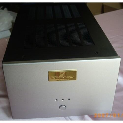 Copy Govan single channel rear amplifier chassis aluminium enclosure , DIY mono amplifier enclosure amp case aluminium enclosure