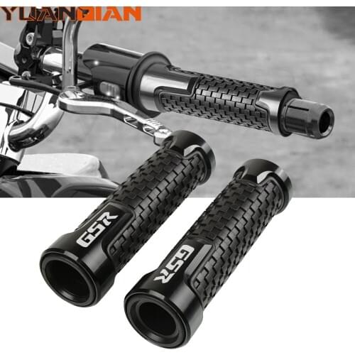 Motorcycle Accessories 7/8 22mm Handle Bar Grip Cnc Aluminum For SUZUKI GSR