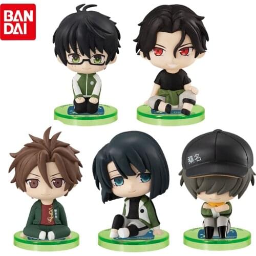 Bandai Genuine Capsule Toys Touken Ranbu ONLINE Sitting Series Doll 10 Buzen Gou Kuwana Gou Matsui Gou Action Figure Gacha Toys
